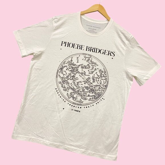 Phoebe Bridgers Kyoto Breathing Through Tokyo Skies Tee XXL - Picture 3 of 4